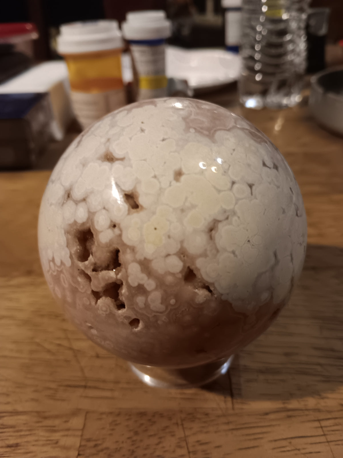 Amethyst sphere